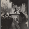 Typical crowded back porch. Cincinnati, Ohio.