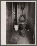 Privy along front street, Hamilton, [Cincinnati,] Ohio.
