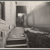 Back of house on Martin Street. Cincinnati, Ohio.