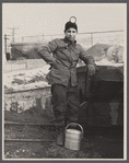 Miner at American Radiator Mine, Mount Pleasant, Westmoreland County, Pennsylvania.