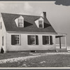 Westmoreland Homesteads, Mount Pleasant, Westmoreland County, Pennsylvania. Exterior of cooperative store, MH-PA-3.