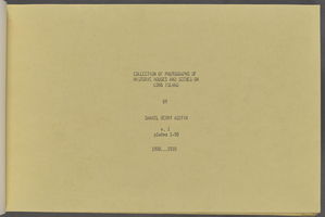Collection of photographs of historic houses and scenes on Long Island 