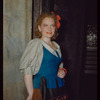 Edna Lind in costume for L'elisir d'amore at the Metropolitan Opera
