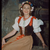 Dancer Gudrun Lober in costume for L'elisir d'amore at the Metropolitan Opera