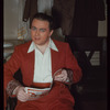 Ferruccio Tagliavini in costume for L'elisir d'amore at the Metropolitan Opera
