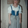 Dancer Barbara McClarin in costume for L'elisir d'amore at the Metropolitan Opera