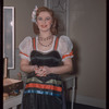 Inge Manski in costume for L'elisir d'amore at the Metropolitan Opera