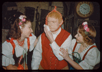 Ludwig Burgstaller (center) in costume for L'elisir d'amore at the Metropolitan Opera