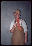 Ludwig Burgstaller in costume for L'elisir d'amore at the Metropolitan Opera
