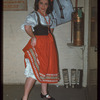 Angelina Buonamassa in costume for L'elisir d'amore at the Metropolitan Opera