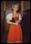 Dancer Peggy Smithers in costume for L'elisir d'amore at the Metropolitan Opera