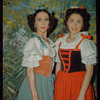 Dancers Alexandra Sawicka and Muriel Ives in costume for L'elisir d'amore at the Metropolitan Opera