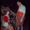 Chorus members in costume for L'elisir d'amore at the Metropolitan Opera