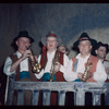 Stage band during a Metropolitan Opera tour of L'elisir d'amore