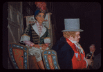 Dancer Matthew Vittucci and Salvatore Baccaloni during a Metropolitan Opera tour of L'elisir d'amore
