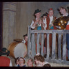 Stage band during a Metropolitan Opera tour of L'elisir d'amore