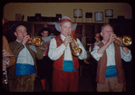 Stage band during a Metropolitan Opera tour of L'elisir d'amore
