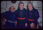 Chorus members in costume for Falstaff at the Metropolitan Opera