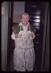 Ludwig Burgstaller in costume for Falstaff at the Metropolitan Opera