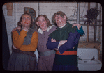 Chorus members in costume for Falstaff at the Metropolitan Opera