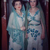 Unidentified performers in costume for Falstaff at the Metropolitan Opera