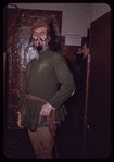 Lorenzo Alvary in costume for Falstaff at the Metropolitan Opera
