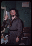 Leslie Chabay in costume for Falstaff at the Metropolitan Opera