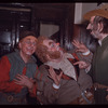 Alessio De Paolis, Leonard Warren, and Lorenzo Alvary in costume for Falstaff at the Metropolitan Opera