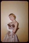 Dancer Gisella Weidner during a Metropolitan Opera tour of Arabella