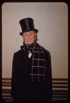 Chorus tenor Joseph Fine during a Metropolitan Opera tour of Arabella