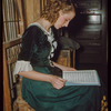 Chorus alto Yvonne Andlauer in costume for Faust at the Metropolitan Opera