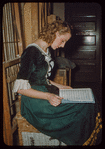 Chorus alto Yvonne Andlauer in costume for Faust at the Metropolitan Opera