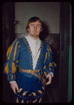 Denis Harbour in costume for Faust at the Metropolitan Opera