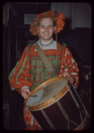 Percussionist Richard Horowitz in costume for Faust at the Metropolitan Opera