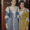 Marianne Rudolf and another performer in costume for Faust at the Metropolitan Opera
