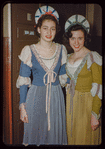 Marianne Rudolf and another performer in costume for Faust at the Metropolitan Opera