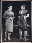 Eileen Herlie and Anita Gillette in the stage production All American