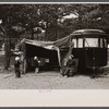 Scenes at the auto trailer camp, Dennis Port, Massachusetts.