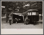 Scenes at the auto trailer camp, Dennis Port, Massachusetts.
