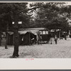 Scenes at the auto trailer camp, Dennis Port, Massachusetts.