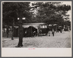 Scenes at the auto trailer camp, Dennis Port, Massachusetts.