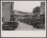 Roosevelt banner, Hardwick, Vermont.