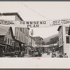 Townsend-Landon-Knox Roosevelt banners. Hardwick, Vermont.