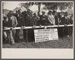 Spectators at the horse-pulling contest, Eastern States Fair, Springfield, Massachusetts.