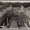 Foundations progress. House unit E. Berwyn, Maryland.
