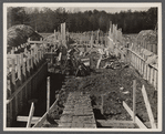 Foundations progress. House unit E. Berwyn, Maryland.