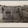 Construction on house unit E. Berwyn, Maryland.