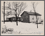 New Jersey house with outside sewage and water supply.
