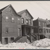 Houses closely constructed in Bound Brook, New Jersey.