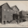 Houses closely constructed in Bound Brook, New Jersey.